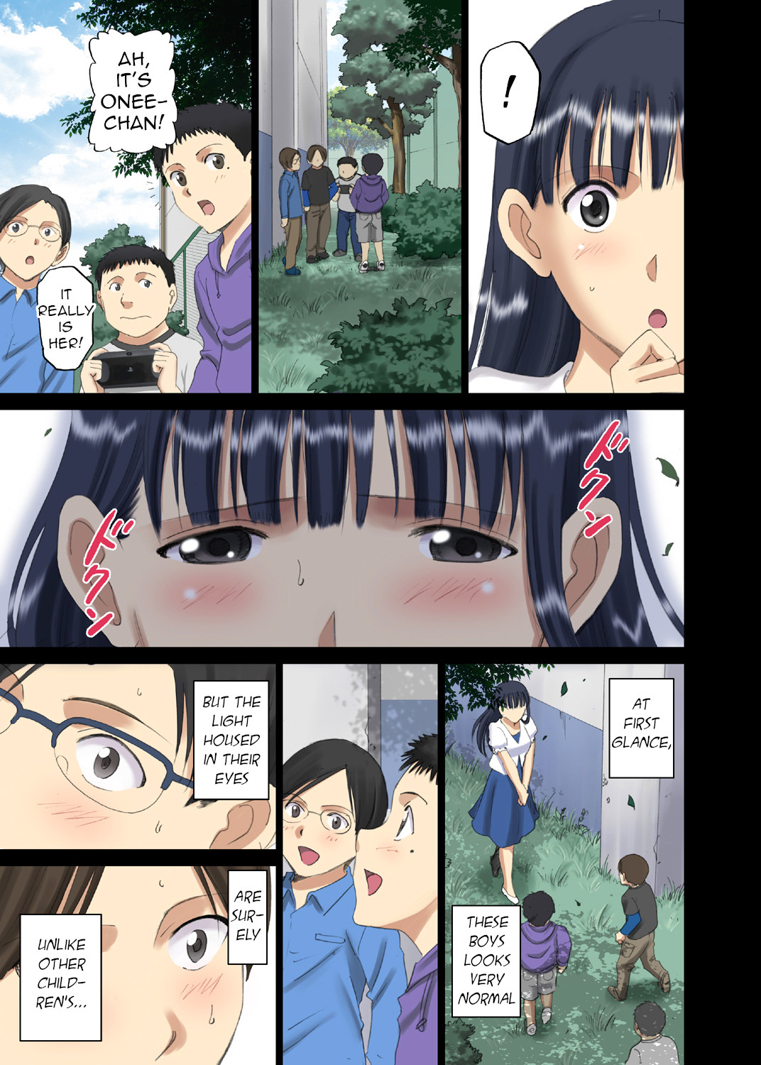 Hentai Manga Comic-Exposed Maiden Breast Comic - Tittied Lecturer Is a Slave To The Boy's Gazes-Read-6